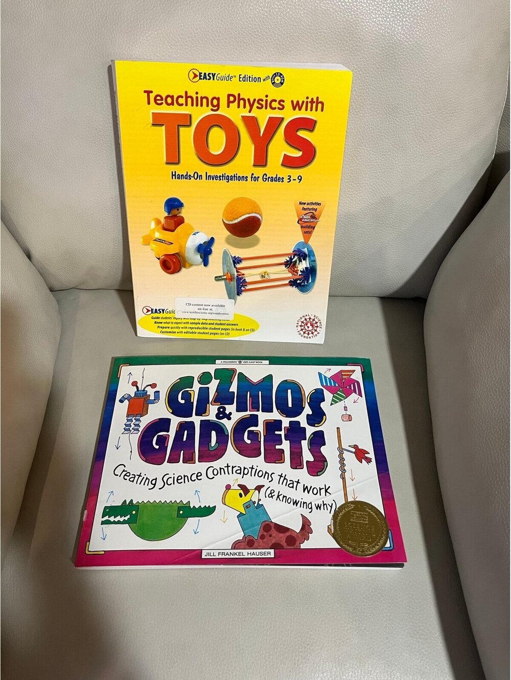 Teaching physics with toys plus Gizmos and gadgets